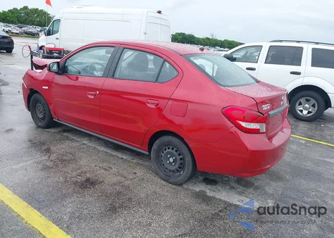 2020 Mitsubishi Mirage G4 Es z USA, uszkodzony, nr VIN ML32F3FJ1LHF06599